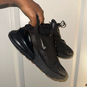Nike Black Mesh Sneakers
